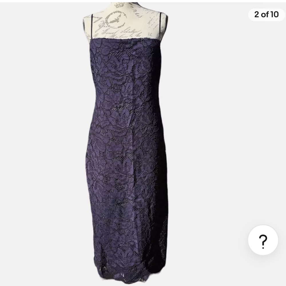 Zara Lace Beautiful Midi Dress - Picture 8 of 10